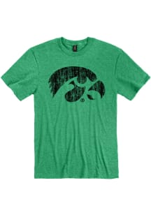Iowa Hawkeyes Green St. Patricks Short Sleeve T Shirt