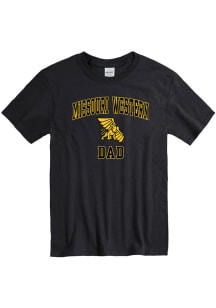 Missouri Western Griffons Black Dad Graphic Short Sleeve T Shirt