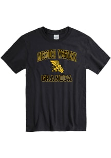 Missouri Western Griffons Black Grandpa Graphic Short Sleeve T Shirt