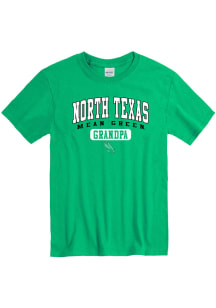 North Texas Mean Green Green Grandpa Graphic Short Sleeve T Shirt