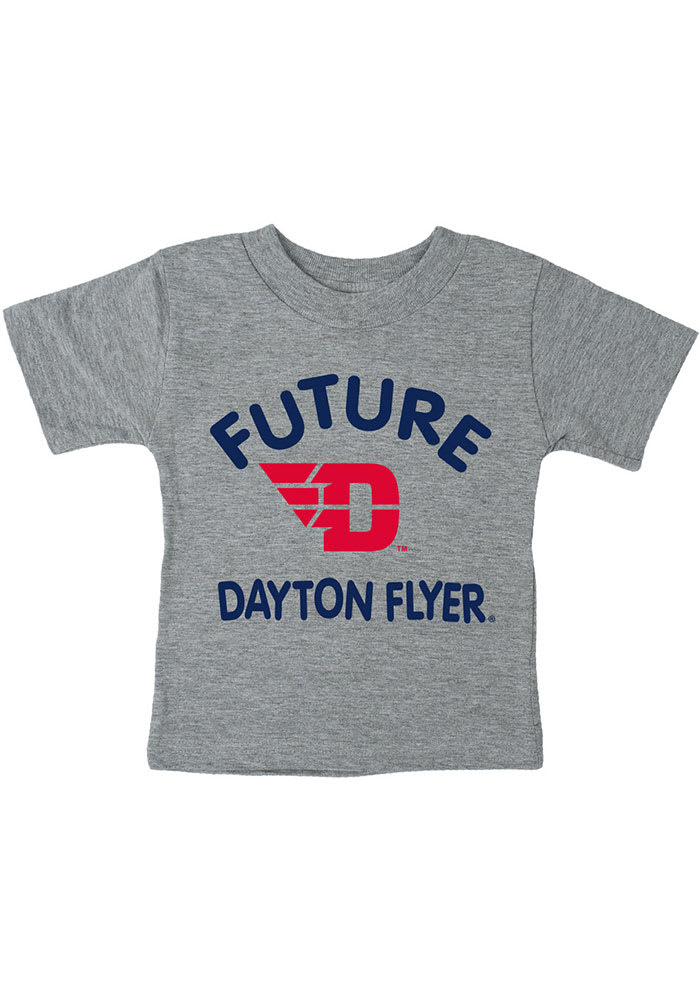 Dayton Flyers Infant Future Flyer Short Sleeve T-Shirt Grey