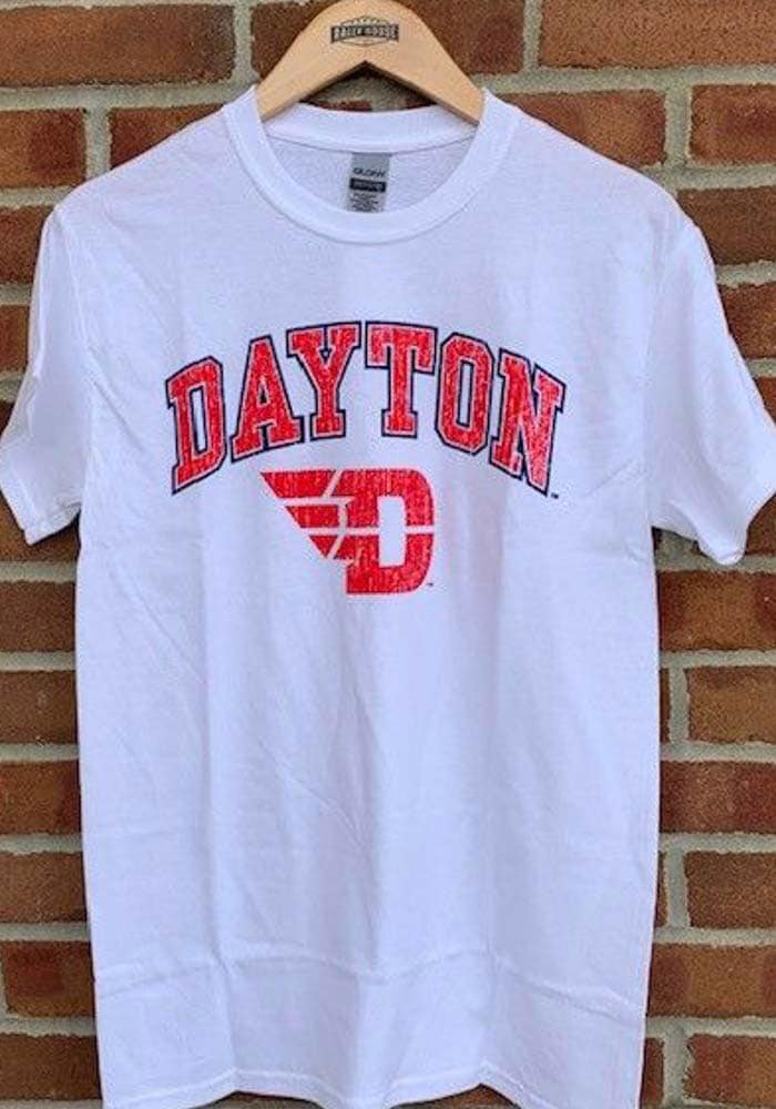 Dayton Flyers Arch Logo Short Sleeve T Shirt