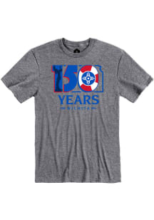 Wichita Graphite 150 Years Short Sleeve T Shirt