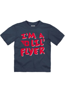 Dayton Flyers Toddler Navy Blue Lil Flyer Short Sleeve T-Shirt