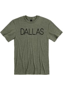 Dallas Heather City Green Disconnected Short Sleeve T-Shirt