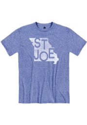 St. Joe Royal Snow Heather State Shape Short Sleeve T-Shirt