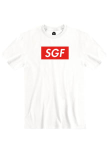 Springfield White SGF Boxy Short Sleeve T-Shirt