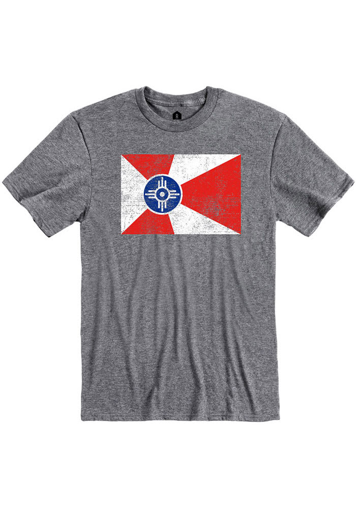 Wichita Graphite Flag Short Sleeve T-Shirt