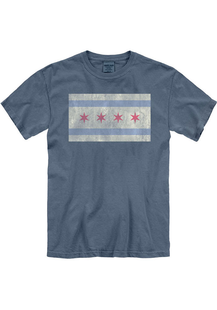 Chicago Denim Flag Short Sleeve T-Shirt