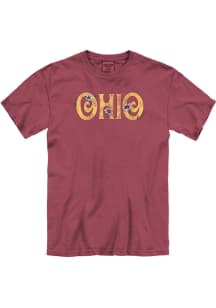Ohio Women's Brick Floral Comfort Colors Unisex Short Sleeve T-Shirt