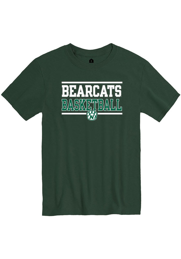 Rally Northwest Missouri State Bearcats Green Basketball Short Sleeve T Shirt