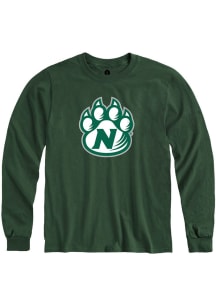 Rally Northwest Missouri State Bearcats Green Team Logo Long Sleeve T Shirt