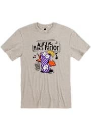 Auntie Mae's Parlor Heather Tan Cocktail Short Sleeve T-Shirt