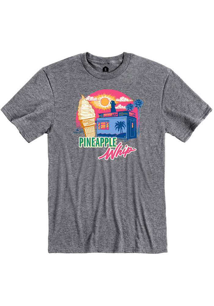 Pineapple Whip Graphite Truck Silhouette Short Sleeve T-Shirt