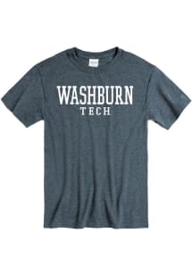 Washburn Ichabods Charcoal Tech Short Sleeve T Shirt