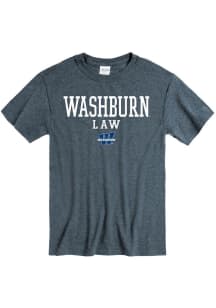 Washburn Ichabods Charcoal Law Short Sleeve T Shirt