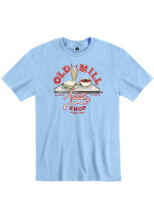 Old Mill Tasty Shop Light Blue Table Top Food Short Sleeve T-Shirt