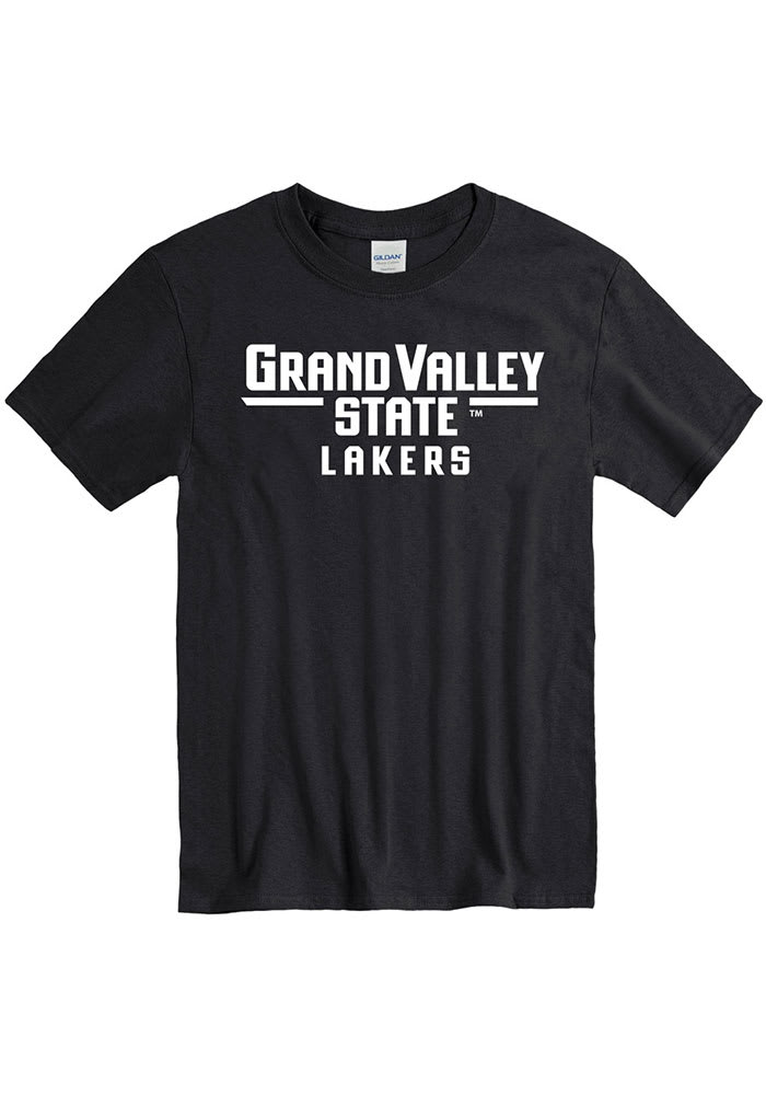 Grand Valley State Lakers Grey Archer Short Sleeve T Shirt