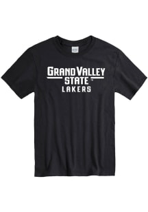 Grand Valley State Lakers Black Rally Loud Short Sleeve T Shirt