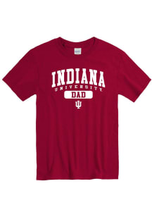 Indiana Hoosiers Crimson Dad Short Sleeve T Shirt