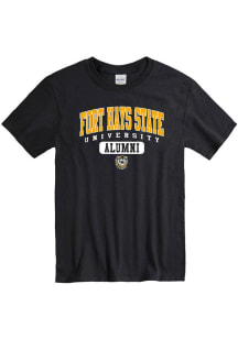 Fort Hays State Tigers Black Alumni Short Sleeve T Shirt