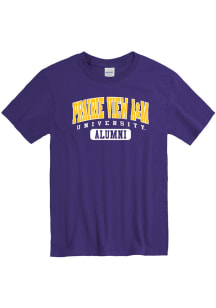 Prairie View A&amp;M Panthers Purple Alumni Short Sleeve T Shirt