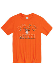 Bowling Green Falcons Orange Alumni Short Sleeve T Shirt