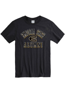 Emporia State Hornets Black Alumni Short Sleeve T Shirt