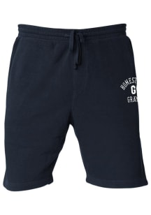 Rally Homestead Grays Mens Navy Blue Number 1 Graphic Shorts