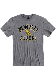 Missouri Western Griffons Grey Alumni Short Sleeve T Shirt