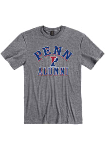 Pennsylvania Quakers Grey Alumni Short Sleeve T Shirt