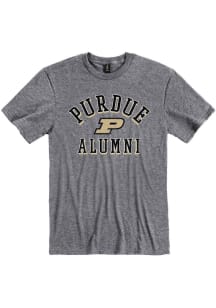 Purdue Boilermakers Grey Alumni Short Sleeve T Shirt