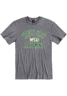 Wright State Raiders Grey Alumni Short Sleeve T Shirt