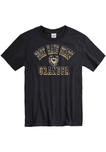 Fort Hays State Tigers Black Grandpa Number One Short Sleeve T Shirt
