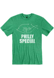 Rally Philadelphia Green Philly Special Short Sleeve Fashion T Shirt