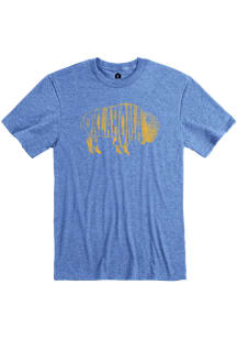 Rally Oklahoma Blue Buffalo Short Sleeve Fashion T Shirt