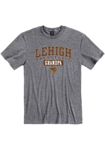 Lehigh University Charcoal Grandpa Pill Short Sleeve T Shirt