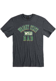 Wright State Raiders Charcoal Dad Number One Short Sleeve T Shirt