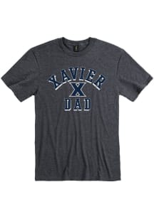 Xavier Musketeers Charcoal Dad Number One Short Sleeve T Shirt