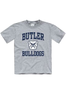 Butler Bulldogs Youth Grey No 1 Short Sleeve T-Shirt
