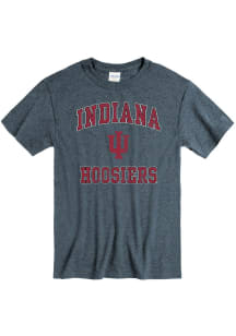 Indiana Hoosiers Charcoal Number One Design Short Sleeve T Shirt