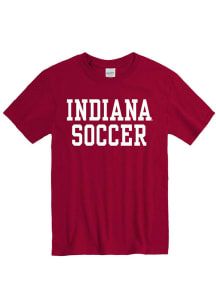 Indiana Hoosiers Crimson Soccer Short Sleeve T Shirt