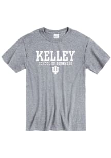 Indiana Hoosiers Grey Kelley School of Business Short Sleeve T Shirt