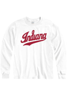 Indiana Hoosiers White Rally Loud Long Sleeve T Shirt