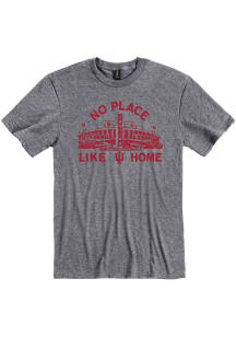 Indiana Hoosiers Grey No Place Short Sleeve T Shirt