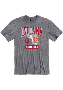 Indiana Hoosiers Grey All Conference Short Sleeve Fashion T Shirt