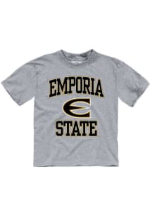 Emporia State Hornets Toddler Grey No 1 Short Sleeve T-Shirt