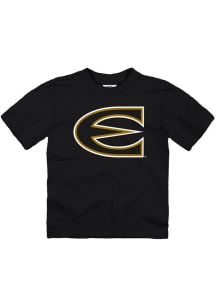 Emporia State Hornets Toddler Black Primary Logo Short Sleeve T-Shirt