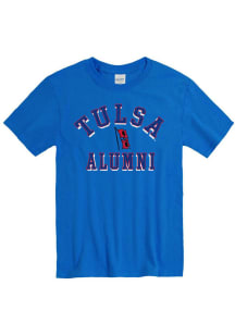 Tulsa Golden Hurricane Blue Alumni Short Sleeve T Shirt