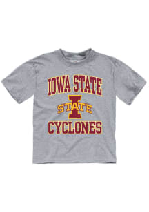 Iowa State Cyclones Toddler Grey No 1 Short Sleeve T-Shirt
